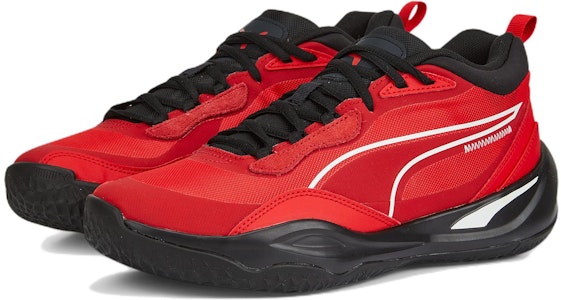 彪马Playmaker Pro“黑红”篮球鞋 377572-01 Lookbook 彪马Playmaker Pro“黑红”篮球鞋 377572-01