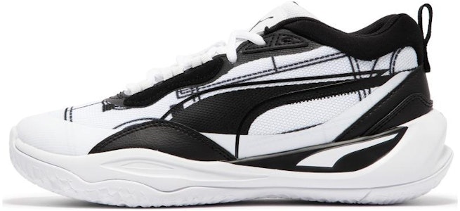 プーマ プレイメーカー プロ "コートサイド - 白黒" 378324-01 Buy プーマ プレイメーカー プロ "コートサイド - 白黒" 378324-01