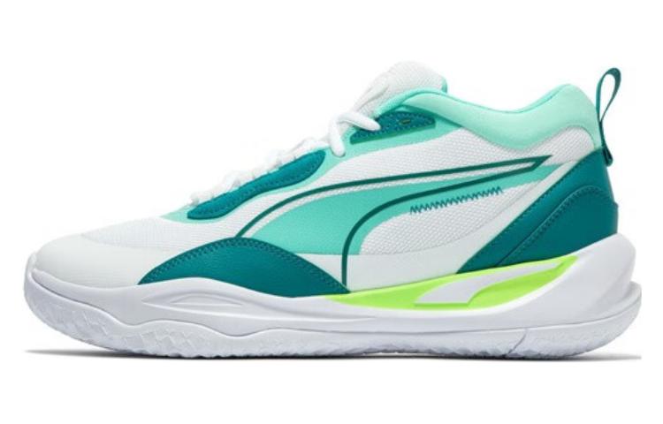 Puma Playmaker Pro 'White Electric Peppermint' 377572-15
