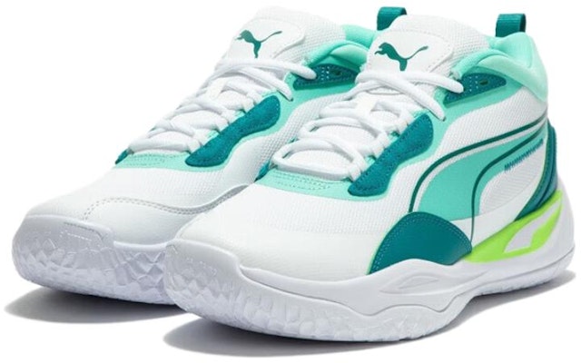 Puma Playmaker Pro 'White Electric Peppermint' 377572-15 Lookbook Puma Playmaker Pro 'White Electric Peppermint' 377572-15