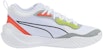 Puma Playmaker Pro 'Putih Fiery Coral Lime' 377572-02