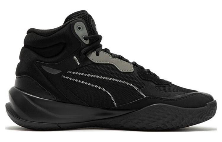 Lookbook Puma Playmaker Pro Mid 'Hitam' 377902-06