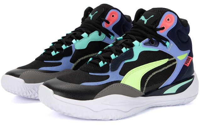 Puma Playmaker Pro Mid 'Hitam Multicolor' 377902-07 Lookbook Puma Playmaker Pro Mid 'Hitam Multicolor' 377902-07