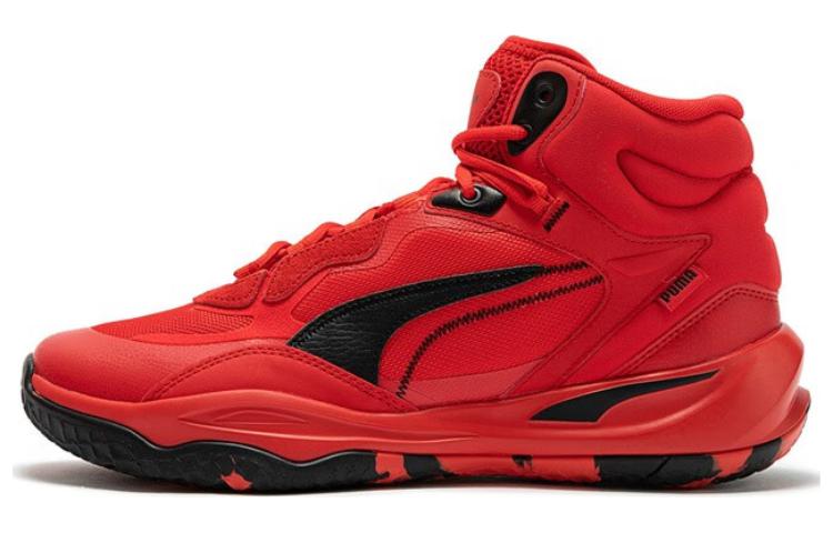Puma Playmaker Pro Mid 'Red Black 377902-05