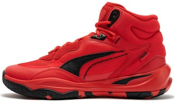 Puma Playmaker Pro Mid 'Red Black 377902-05 Puma Playmaker Pro Mid 'Red Black 377902-05