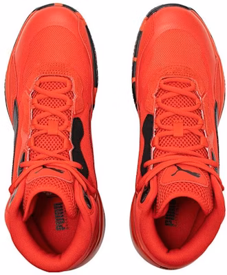 Puma Playmaker Pro Mid 'Merah Hitam' 377902-05 Lookbook Puma Playmaker Pro Mid 'Merah Hitam' 377902-05