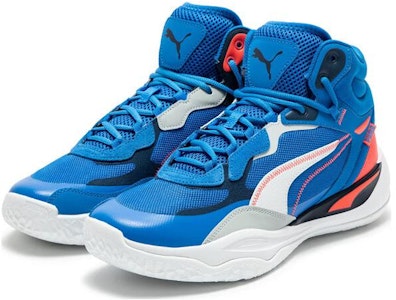 彪马 Playmaker Pro 中帮篮球鞋 '蓝色' 377902-08 Lookbook 彪马 Playmaker Pro 中帮篮球鞋 '蓝色' 377902-08