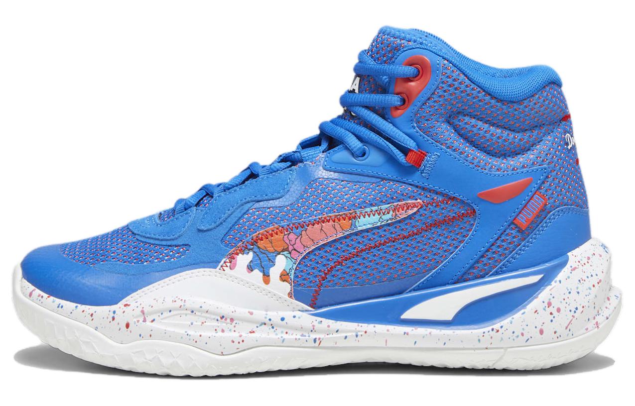 Buy 푸마 플레이메이커 프로 미드 딜런 "블루메이징 레드" 379284-01