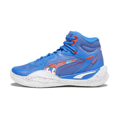 Puma Playmaker Pro Mid Dylan 'Bluemazing Red'