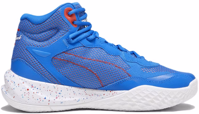 Puma Playmaker Pro Mid Dylan 'Bluemazing Red' 379284-01 Order Puma Playmaker Pro Mid Dylan 'Bluemazing Red' 379284-01