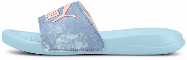 Puma Popcat 20 'Light Comfort Colorblock Casual Slides Blue Pink' 382082-02 Puma Popcat 20 'Light Comfort Colorblock Casual Slides Blue Pink' 382082-02