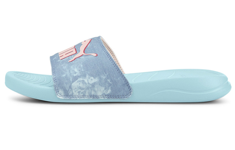 Puma Popcat 20 'Light Comfort Colorblock Casual Slides Blue Pink' 382082-02
