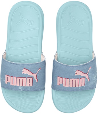 Puma Popcat 20 'Light Comfort Colorblock Casual Slides Blue Pink' 382082-02 Lookbook Puma Popcat 20 'Light Comfort Colorblock Casual Slides Blue Pink' 382082-02