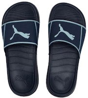 彪马 Popcat 20 海军蓝绿松石色拖鞋 384262-10 Shop 彪马 Popcat 20 海军蓝绿松石色拖鞋 384262-10