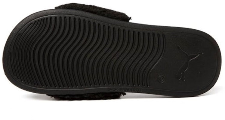 Puma Popcat 20 Fleece Slippers Black 375955-01 Purchase Puma Popcat 20 Fleece Slippers Black 375955-01