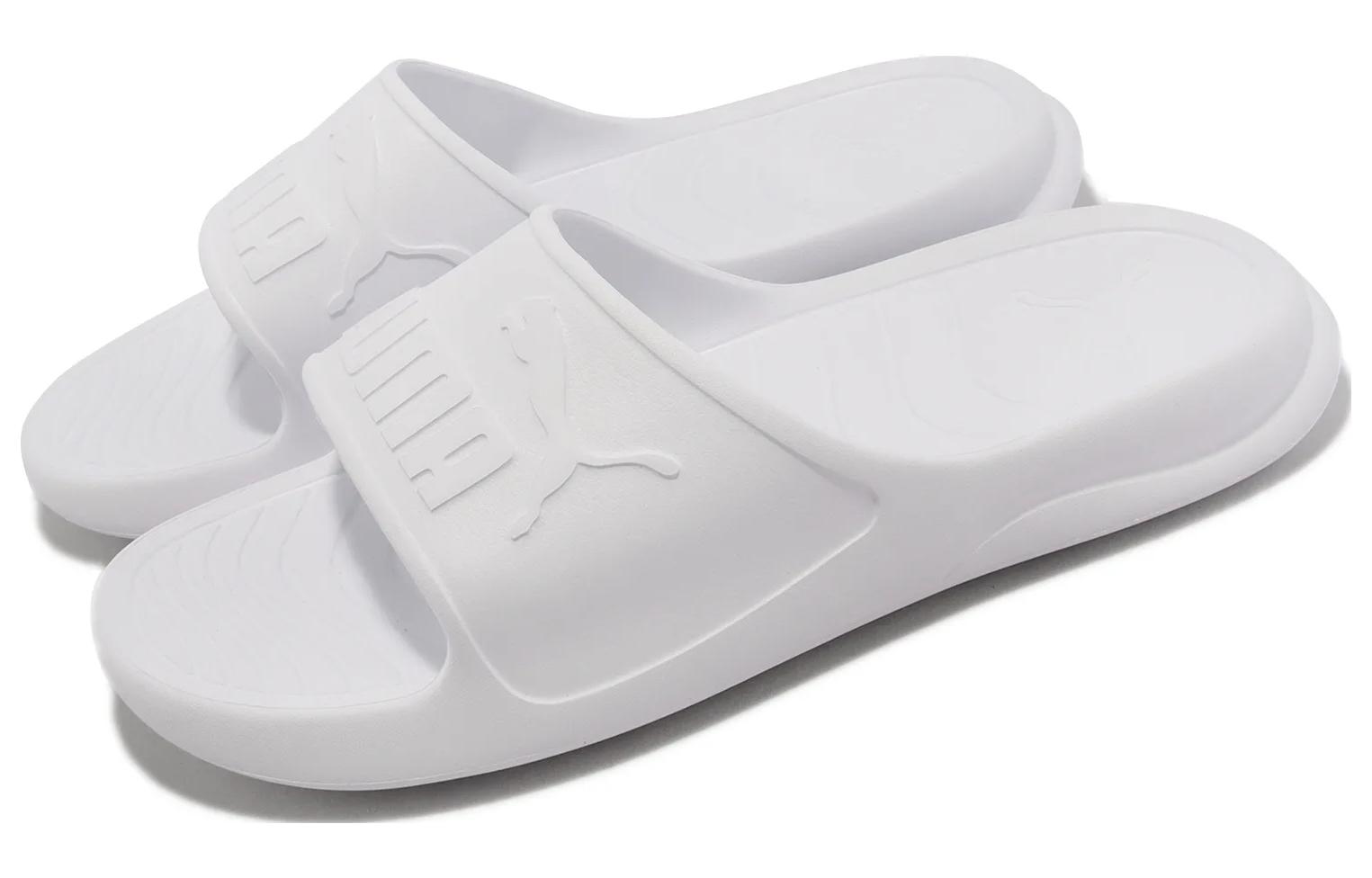 Lookbook Puma Popcat 20 Injex ''Triple White'' Herren Badelatschen 389081-01