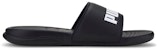 Puma Popcat 20 Selipar Luar 'Keselesaan Hitam dan Putih' 384475-01