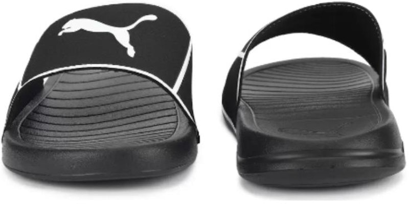 Puma Popcat 20 淋浴拖鞋‘黑白’ 384262-01 Shop Puma Popcat 20 淋浴拖鞋‘黑白’ 384262-01