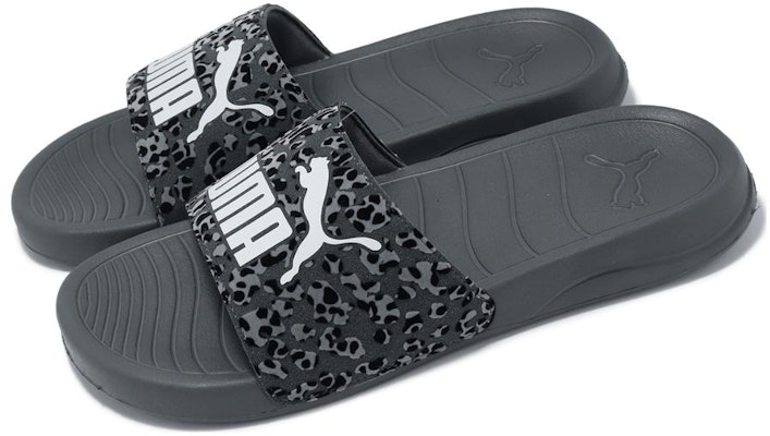 Puma Popcat 20 Slide 'I Am The Drama - Grey Leopard' 395422-02 Lookbook Puma Popcat 20 Slide 'I Am The Drama - Grey Leopard' 395422-02