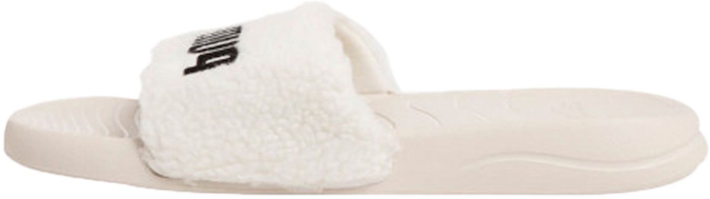 Puma Popcat 20 White Velvet Slippers 375955-02 Buy Puma Popcat 20 White Velvet Slippers 375955-02