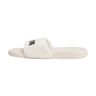 Puma Popcat 20 White Velvet Slippers
