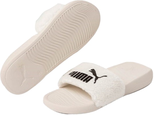 Selipar Puma Popcat 20 Putih Velvet 375955-02 Lookbook Selipar Puma Popcat 20 Putih Velvet 375955-02