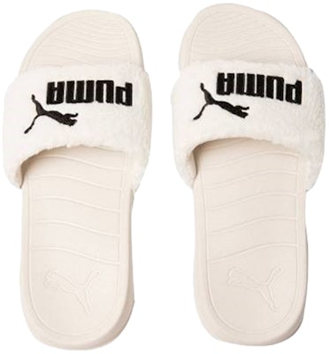 Selipar Puma Popcat 20 Putih Velvet 375955-02 Shop Selipar Puma Popcat 20 Putih Velvet 375955-02