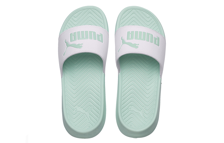Lookbook 彪马Popcat '薄荷水绿'拖鞋 360265-43