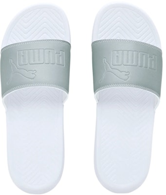 Puma Popcat 反光拖鞋 '银白色' 369422-01 Lookbook Puma Popcat 反光拖鞋 '银白色' 369422-01