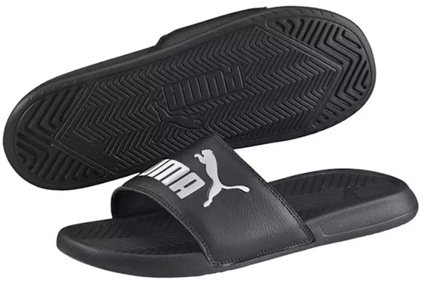 Puma Popcat Shower Shoes Black 360265-10 Details for Puma Popcat Shower Shoes Black 360265-10