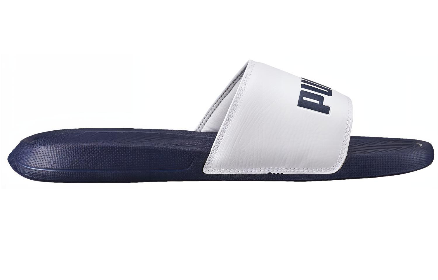 Order Puma Popcat Selipar Mandi Putih/Biru 360265-02