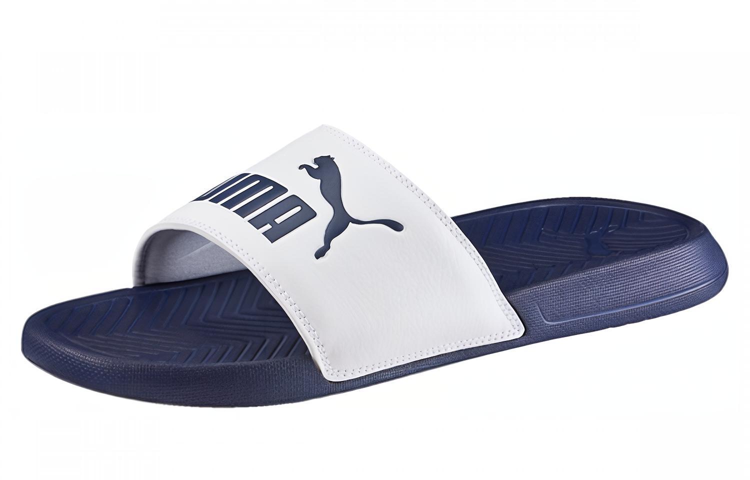 Lookbook Puma Popcat Selipar Mandi Putih/Biru 360265-02