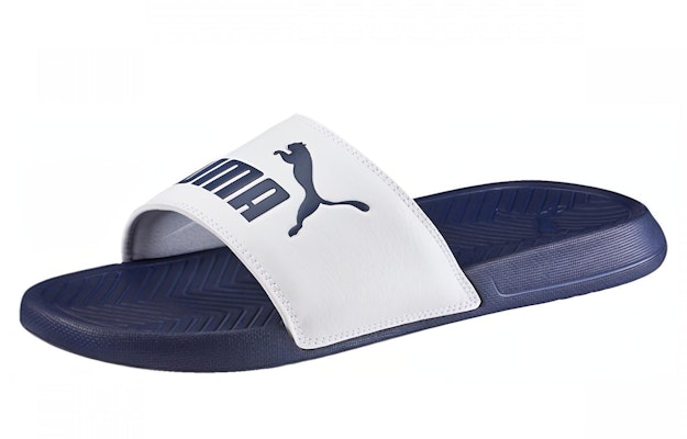 Puma Popcat Sandalias de Ducha Blanco/Azul 360265-02 Lookbook Puma Popcat Sandalias de Ducha Blanco/Azul 360265-02