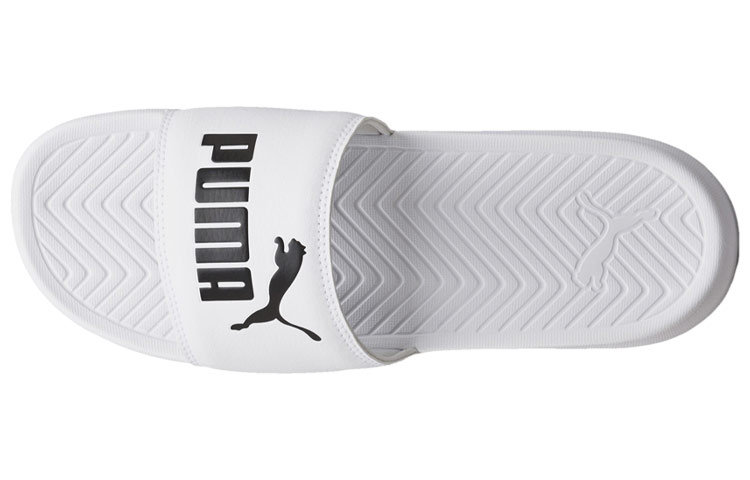Shop Puma Popcat Badeschlappen ''Weiß Schwarz'' 360265-12