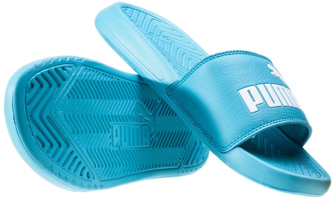 Puma Popcat Slide Blue 360265-17 Shop Puma Popcat Slide Blue 360265-17