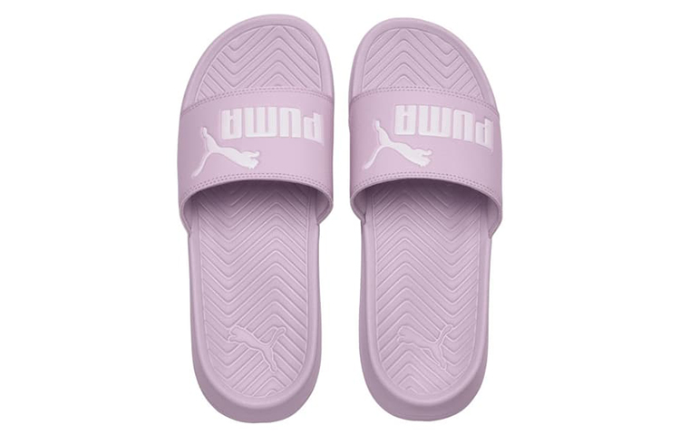 Lookbook プーマ ポップキャット ピンク スライド (Puma Popcat Pink Slide) 360265-29