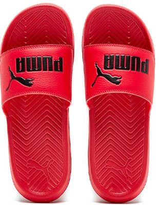 푸마 팝캣 슬리퍼 (레드/블랙) 360265-18 Lookbook 푸마 팝캣 슬리퍼 (레드/블랙) 360265-18