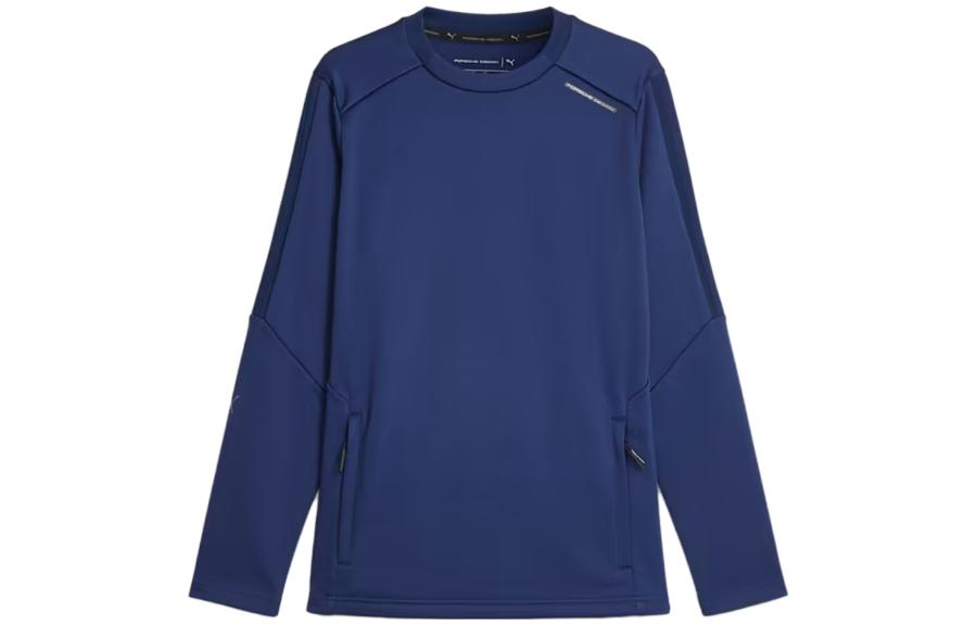 Puma Porsche Design Blue Crewneck Sweatshirt Long Sleeve 621107-21