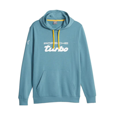Puma Porsche Legacy Blue Hoodie with Letter Print Casual Long Sleeve 621029-02