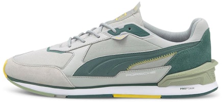 Puma Porsche Legacy Low 'Grey Green Yellow' 306811-03 Puma Porsche Legacy Low 'Grey Green Yellow' 306811-03