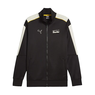 Puma Porsche Legacy MT7 Motorsport Track Jacket Black Colorblock 624558-01