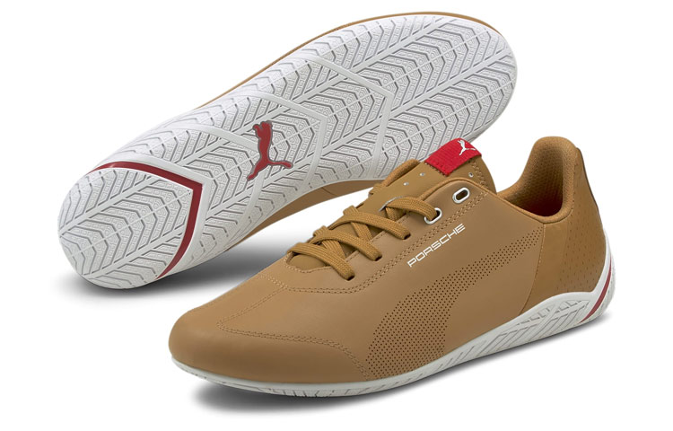 Shop Puma Porsche Legacy Ridge Cat ''Tan Low'' Beige Chaussures Basses. 306709-04