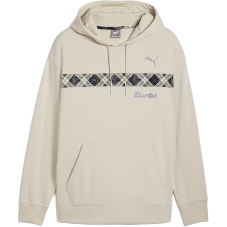 Puma Porsche Legacy SS24 Logo Print Hoodie Desert Dust Long Sleeve 626366-02