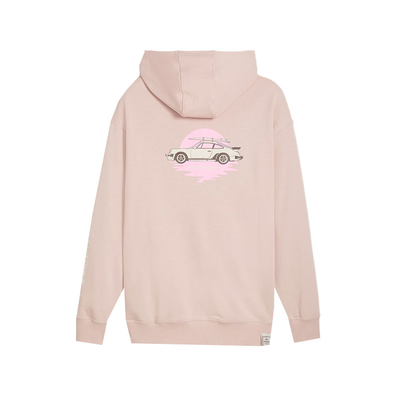 Puma Porsche Legacy Surf Hoodie Pink Pullover Sweater 624569-07