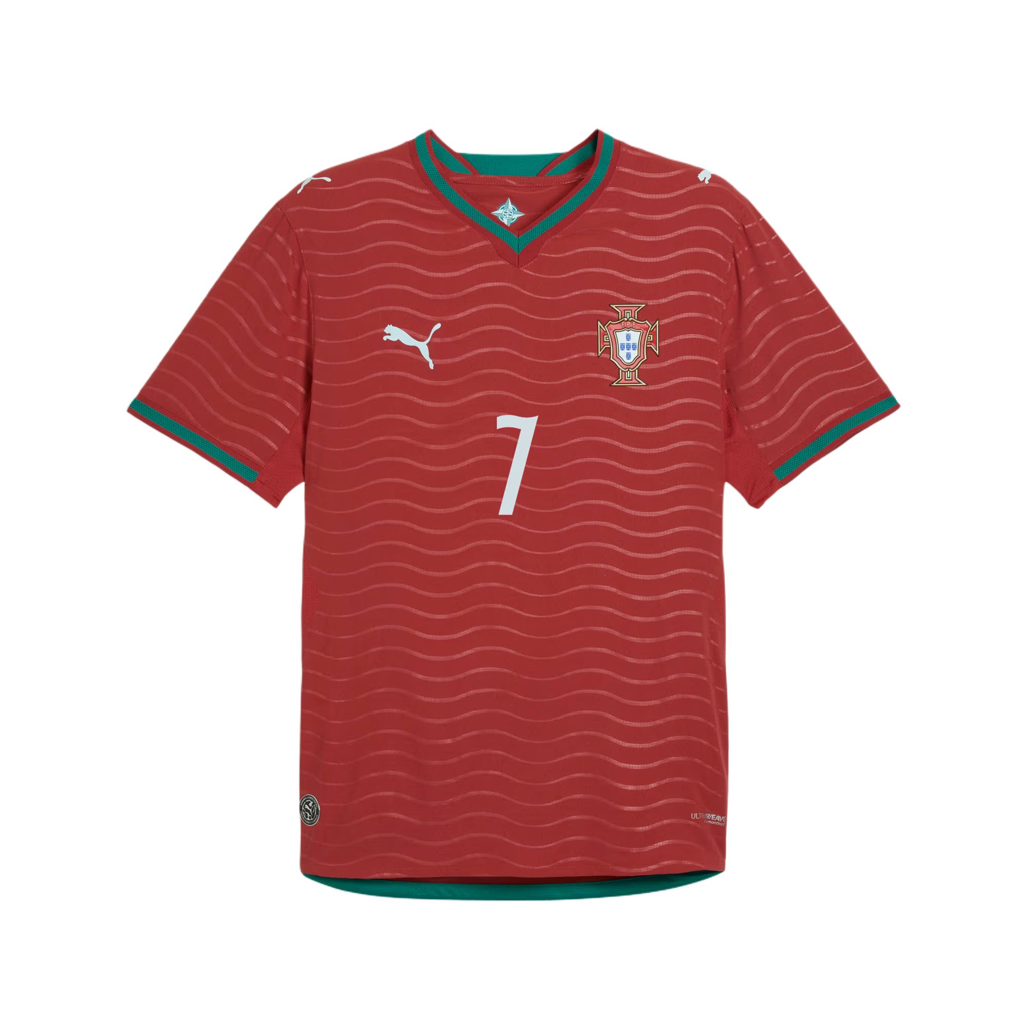 Puma Portugal 2026 Authentic Home Player Jersey Cristiano Ronaldo #7 Soccer Shirt 788140-77