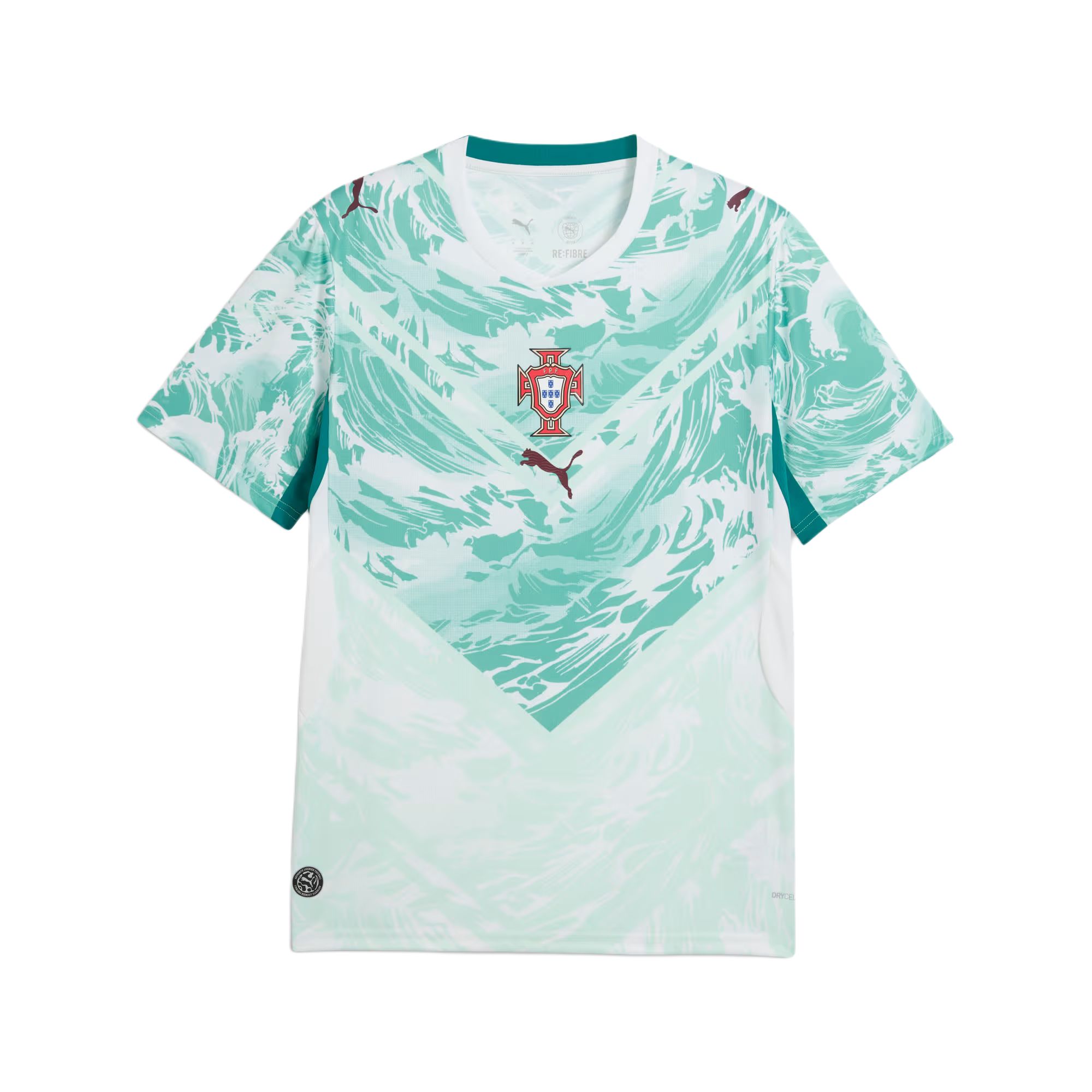 Puma Portugal Away 2026 World Cup Fan Jersey Moisture-Wicking Tee. 783288-02