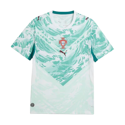 Puma Portugal Away 2026 World Cup Fan Jersey Moisture-Wicking Tee. 783288-02