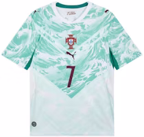 Puma Portugal Away Fan Jersey Cristiano Ronaldo 7 Moisture-Wicking Soccer Tee Mens 788146-77 Puma Portugal Away Fan Jersey Cristiano Ronaldo 7 Moisture-Wicking Soccer Tee Mens 788146-77