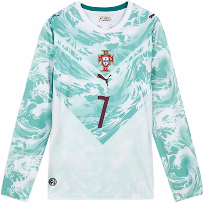 Puma Portugal Away Jersey LS Replica Ronaldo #7 Unisex Soccer Fan Shirt. 788147-77 Buy Puma Portugal Away Jersey LS Replica Ronaldo #7 Unisex Soccer Fan Shirt. 788147-77