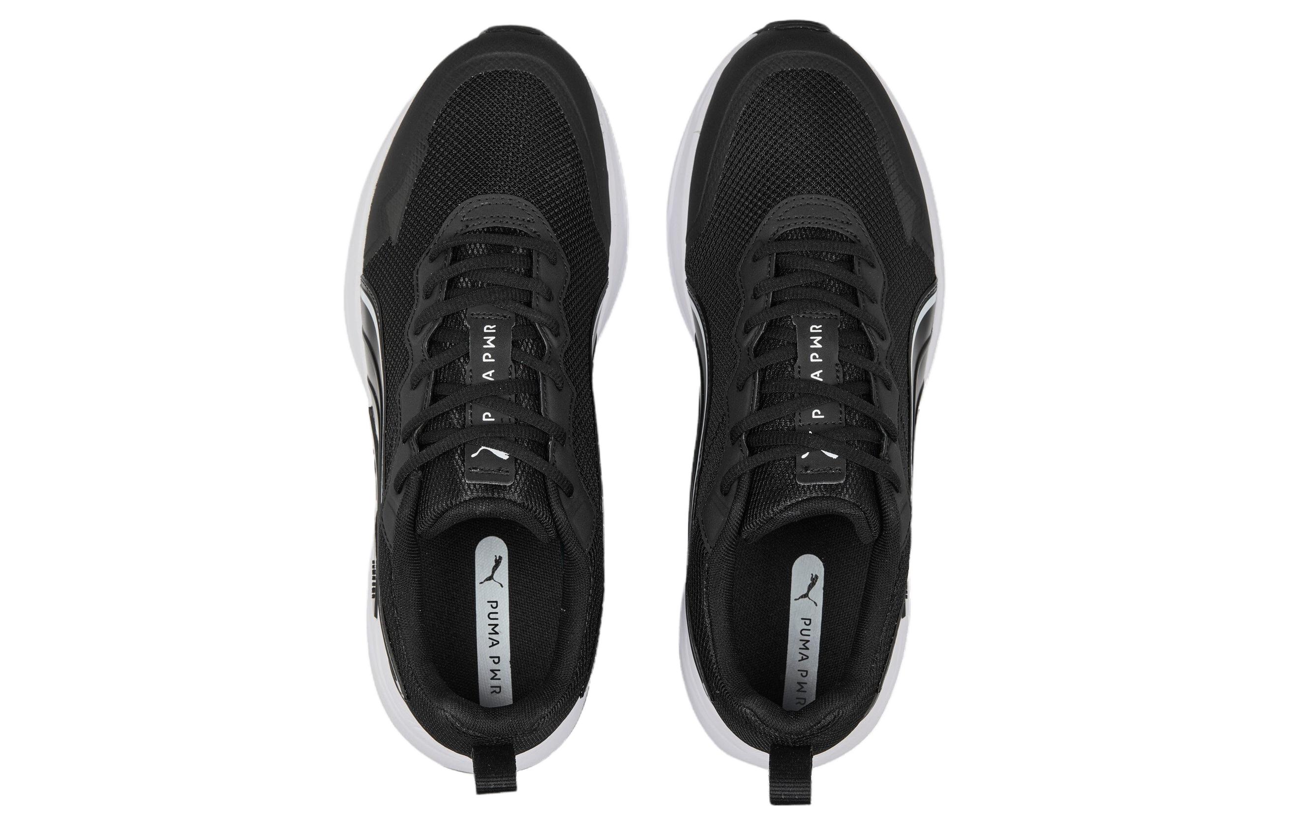 Lookbook プーマ パワーランナー 黒白 (Puma Pawārannā KuroShiro) 388987-03